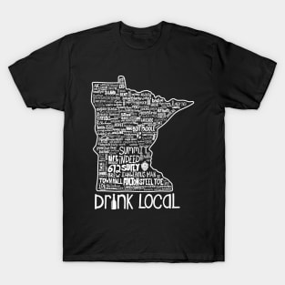 Drink Local Minnesota Beer T-Shirt